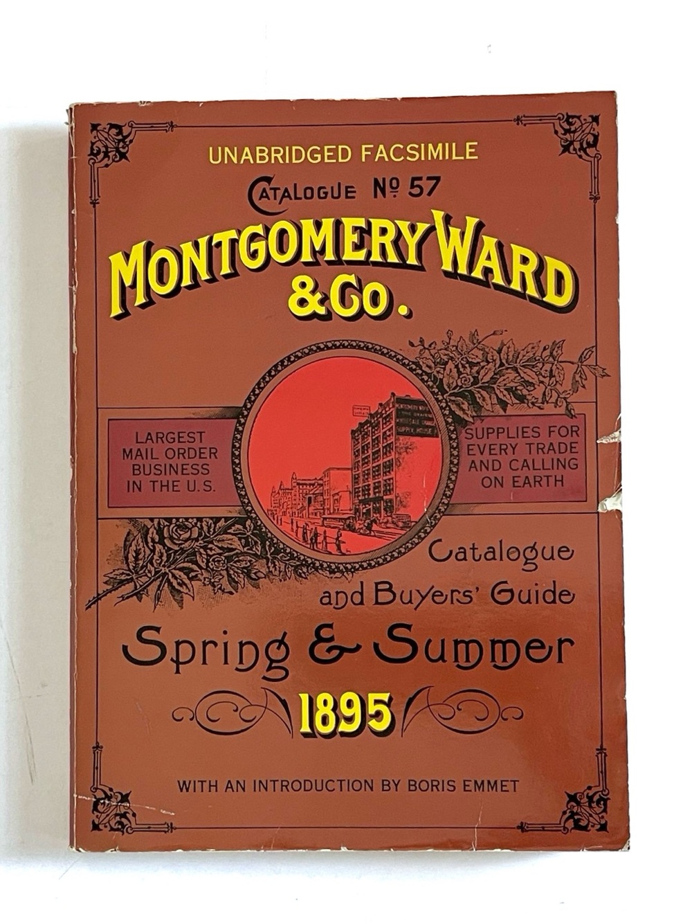 Victorian Tattoo Reference Book 1895 Catalogue No.57 Montgomery Ward & Co SC